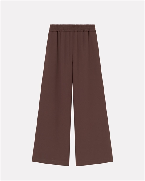 MKDT PALMIRA CREPE GEORGETTE PANTS BURGUNDY